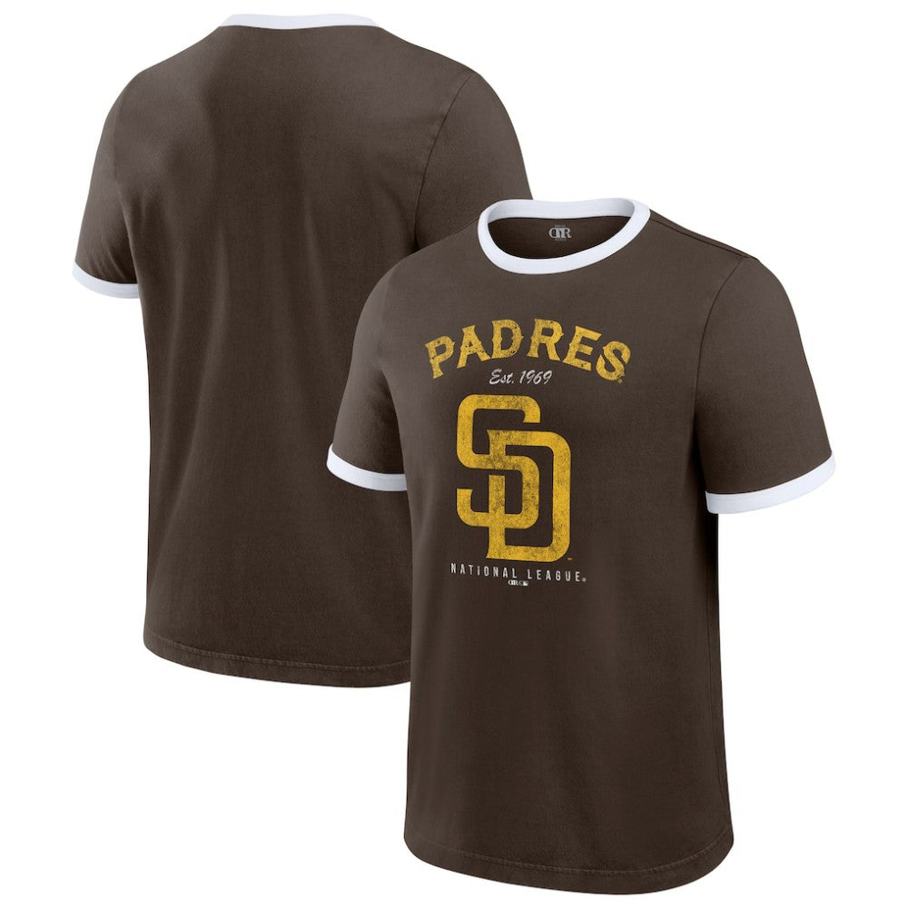 San Diego Padres Darius Rucker Collection by Fanatics Washed Ringer T-Shirt for sale