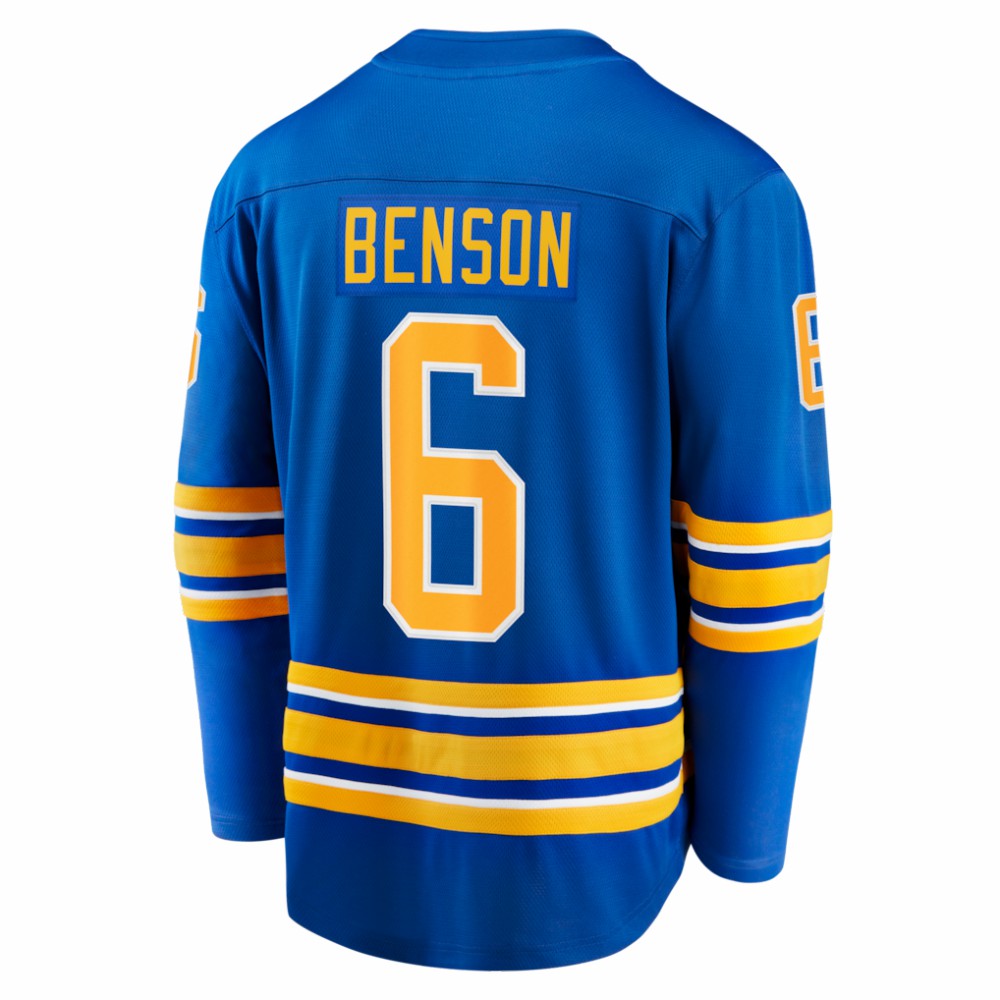Zach Benson Buffalo Sabres Fanatics Home Breakaway Jersey - Royal | NHL Jerseys