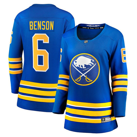 Zach Benson Buffalo Sabres Fanatics Women's Home Breakaway Jersey - Royal | NHL Jerseys