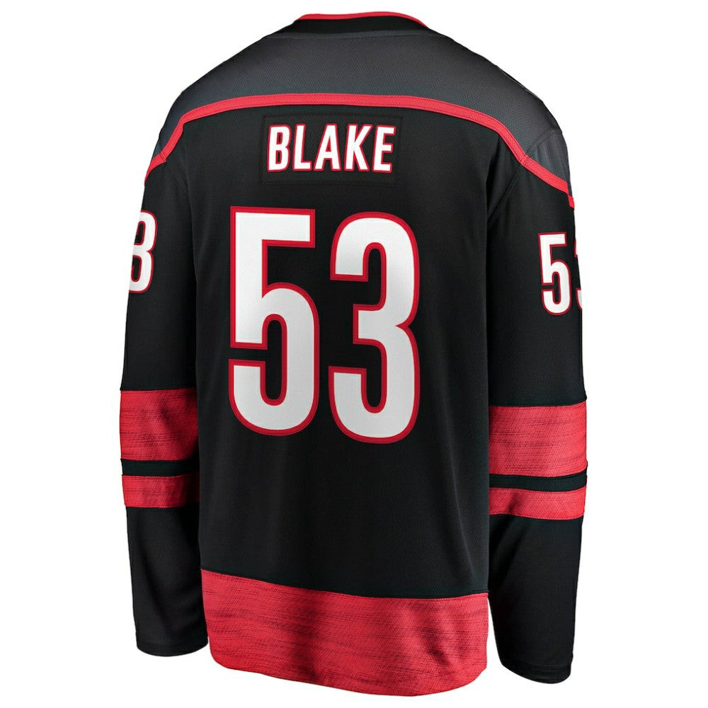 Jackson Blake Carolina Hurricanes - Fanatics Home Breakaway Jersey Black