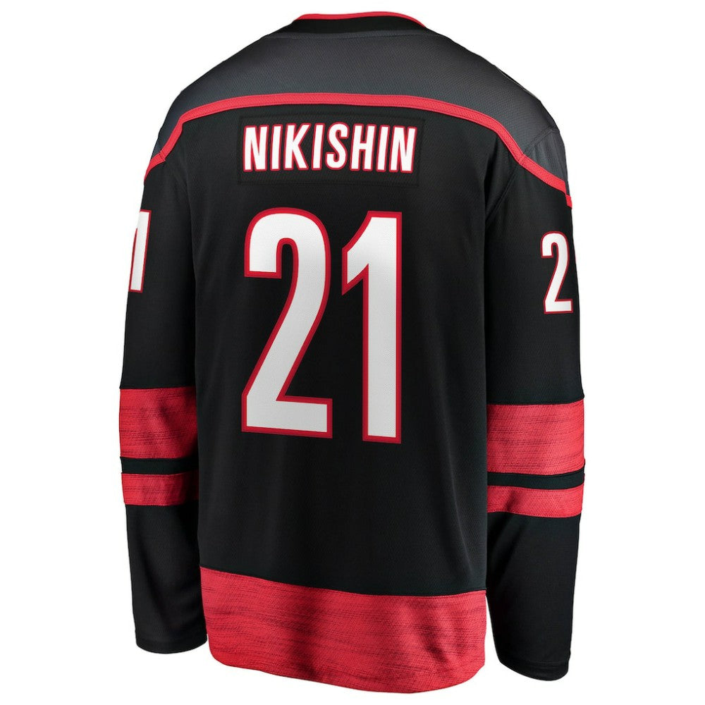 Alexander Nikishin Carolina Hurricanes - Fanatics Home Breakaway Jersey Black