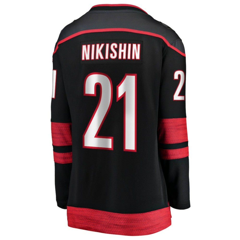 Alexander Nikishin Carolina Hurricanes - Fanatics Women's Home Breakaway Jersey Black