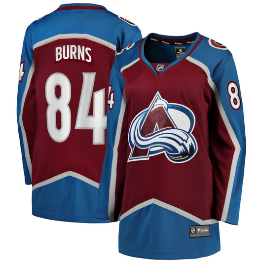 Brent Burns Colorado Avalanche Fanatics Women's Home Breakaway Jersey - Burgundy | NHL Jerseys