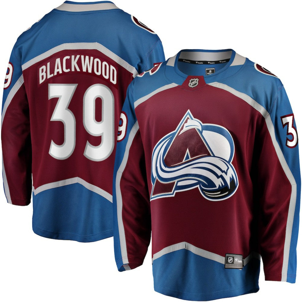 Mackenzie Blackwood Colorado Avalanche Fanatics Home Breakaway Jersey - Burgundy | NHL Jerseys