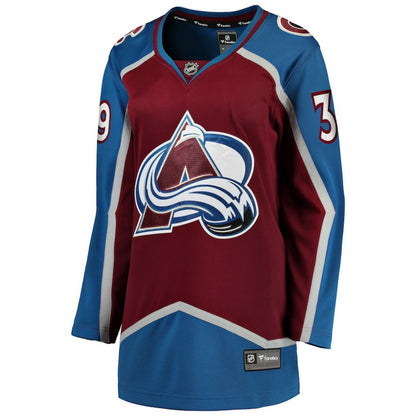 Mackenzie Blackwood Colorado Avalanche Fanatics Women's Home Breakaway Jersey - Burgundy | NHL Jerseys