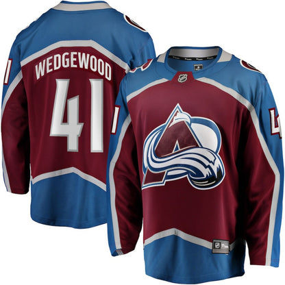 Scott Wedgewood Colorado Avalanche Fanatics Home Breakaway Jersey - Burgundy | NHL Jerseys