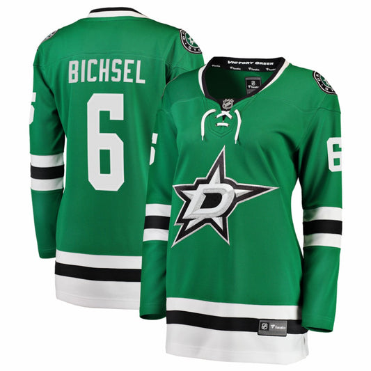 Lian Bichsel Dallas Stars Fanatics Women's Home Breakaway Jersey - Kelly Green | NHL Jerseys