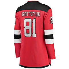 Arseny Gritsyuk New Jersey Devils - Fanatics Women's Home Breakaway Jersey Red