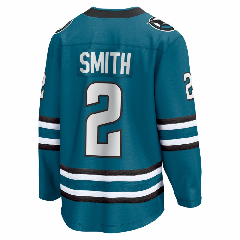 Will Smith San Jose Sharks - Fanatics Home Breakaway Jersey Teal
