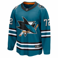 William Eklund San Jose Sharks - Fanatics Home Breakaway Jersey Teal