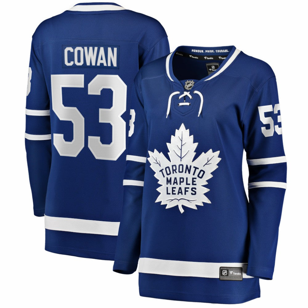 Easton Cowan Toronto Maple Leafs - Indiana Women's Home Breakaway Jersey Blue