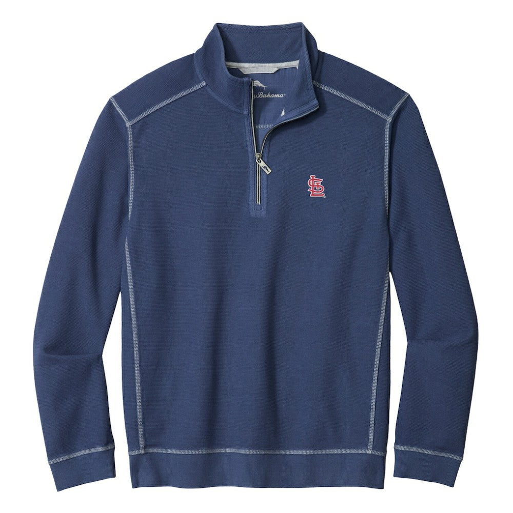 St. Louis Cardinals Tommy Bahama Montego Bay Half-Zip Sweatshirt Lifestyle
