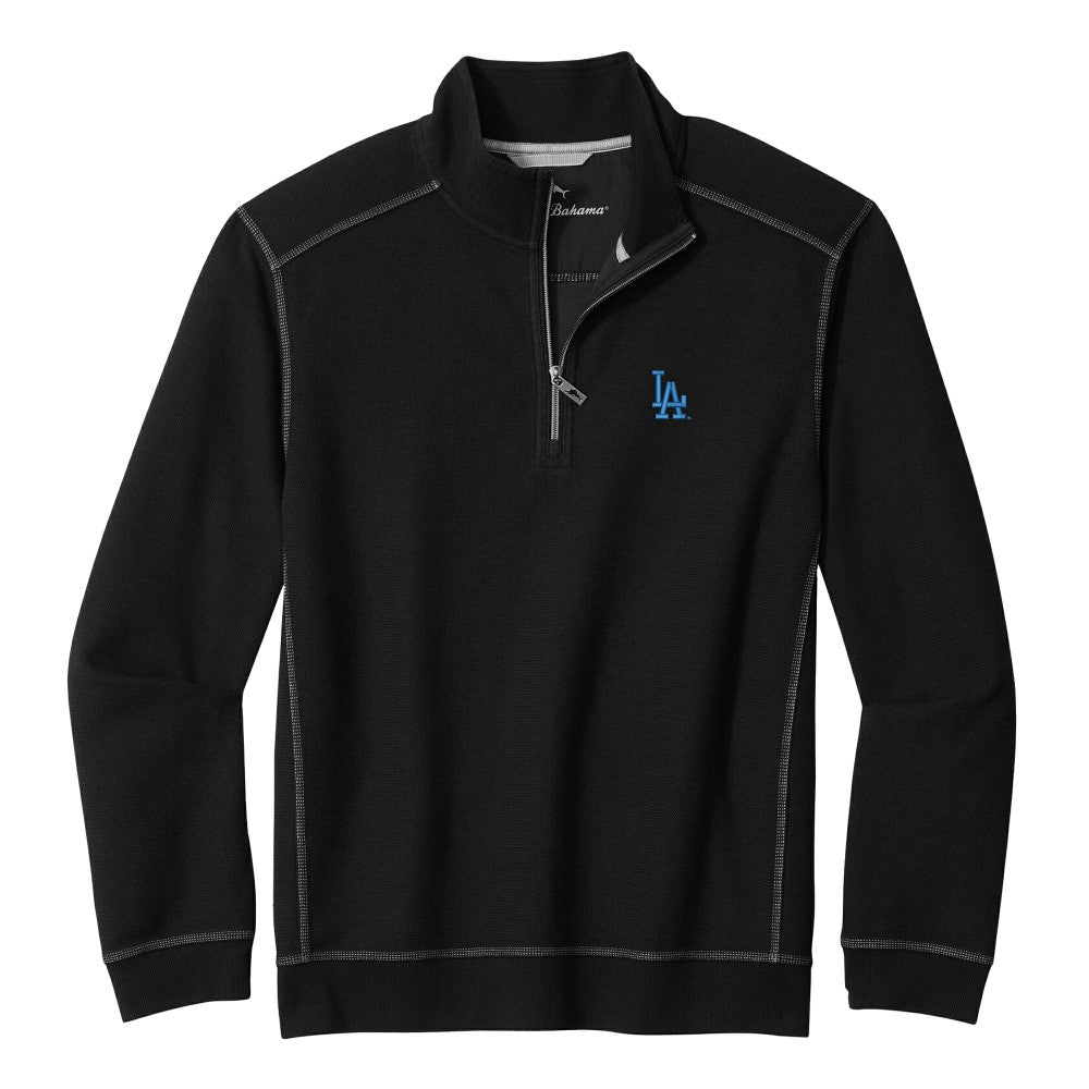 Los Angeles Dodgers Tommy Bahama Montego Bay Half-Zip Sweatshirt for sale