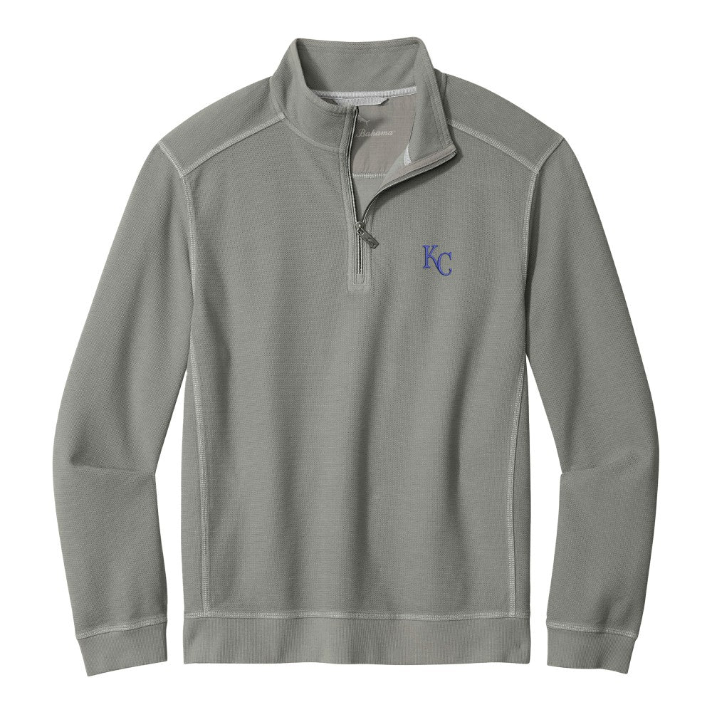 Kansas City Royals Tommy Bahama Montego Bay Half-Zip Sweatshirt for sale