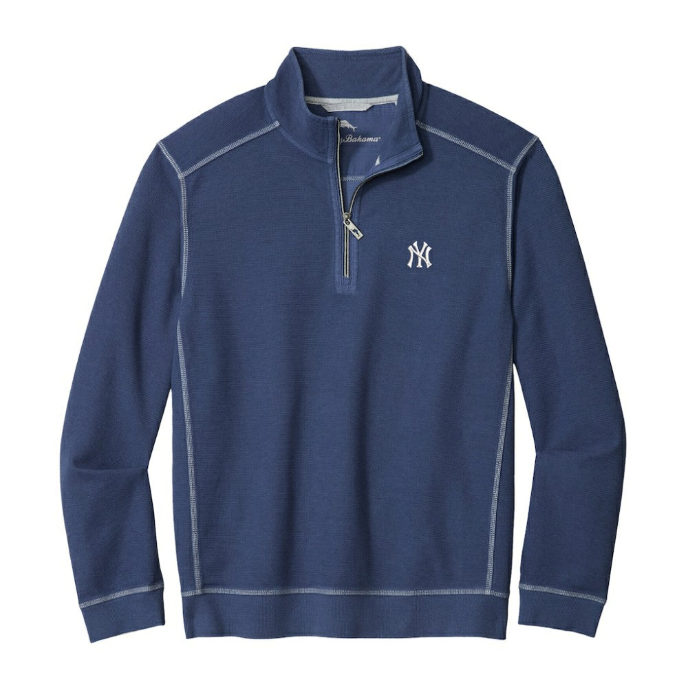 New York Yankees Tommy Bahama Montego Bay Half-Zip Sweatshirt Sale