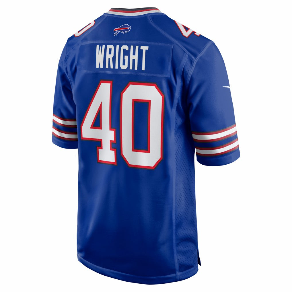 Matthew Wright Buffalo Bills Team Game Jersey Royal - Nike