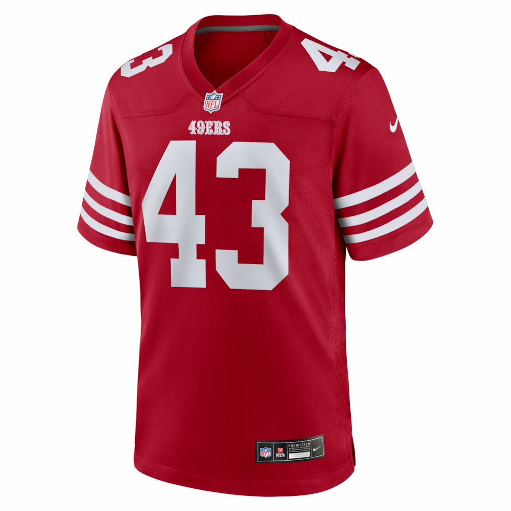 Eric Kendricks San Francisco 49ers Team Game Jersey Scarlet - Nike