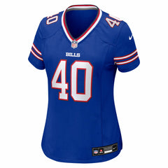 Matthew Wright Buffalo Bills Women's Team Game Jersey Royal - Nike