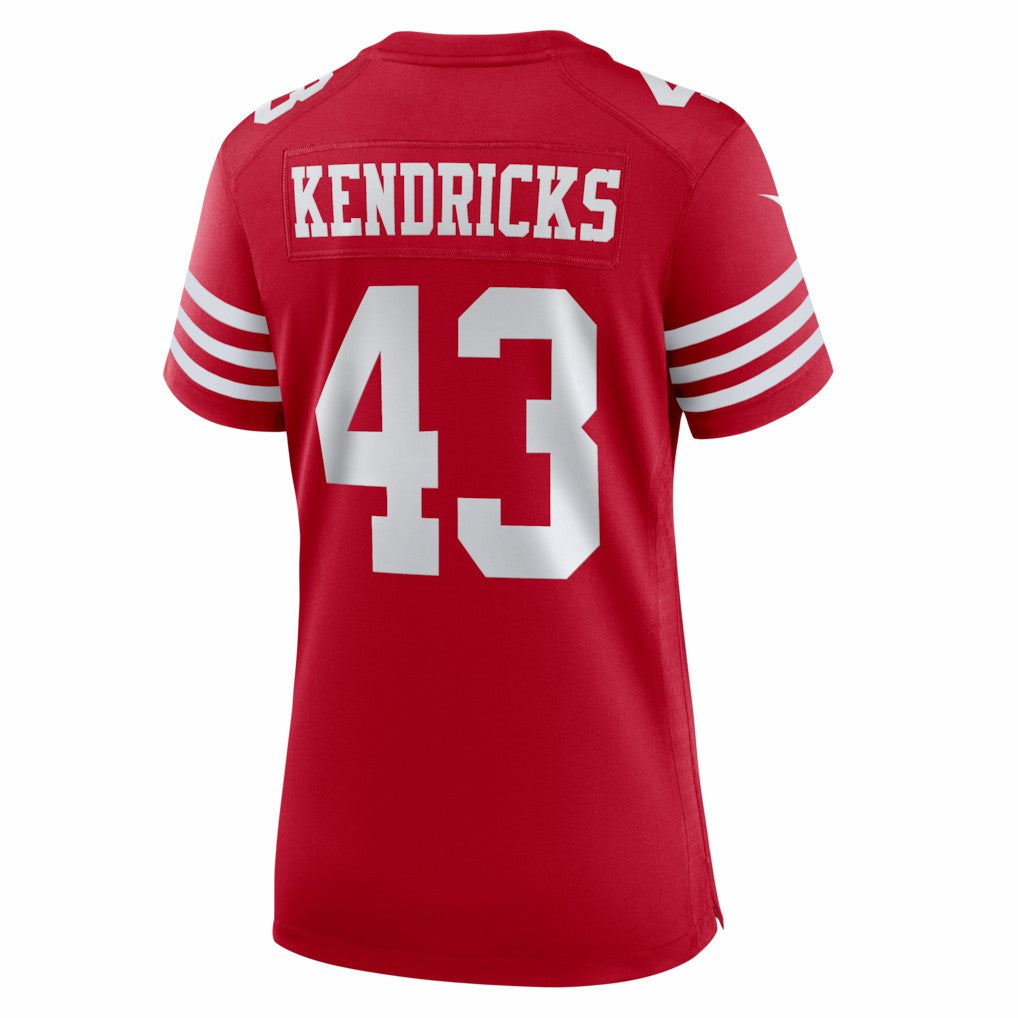 Eric Kendricks San Francisco 49ers Women's Game Jersey - Scarlet | NFL Jerseys