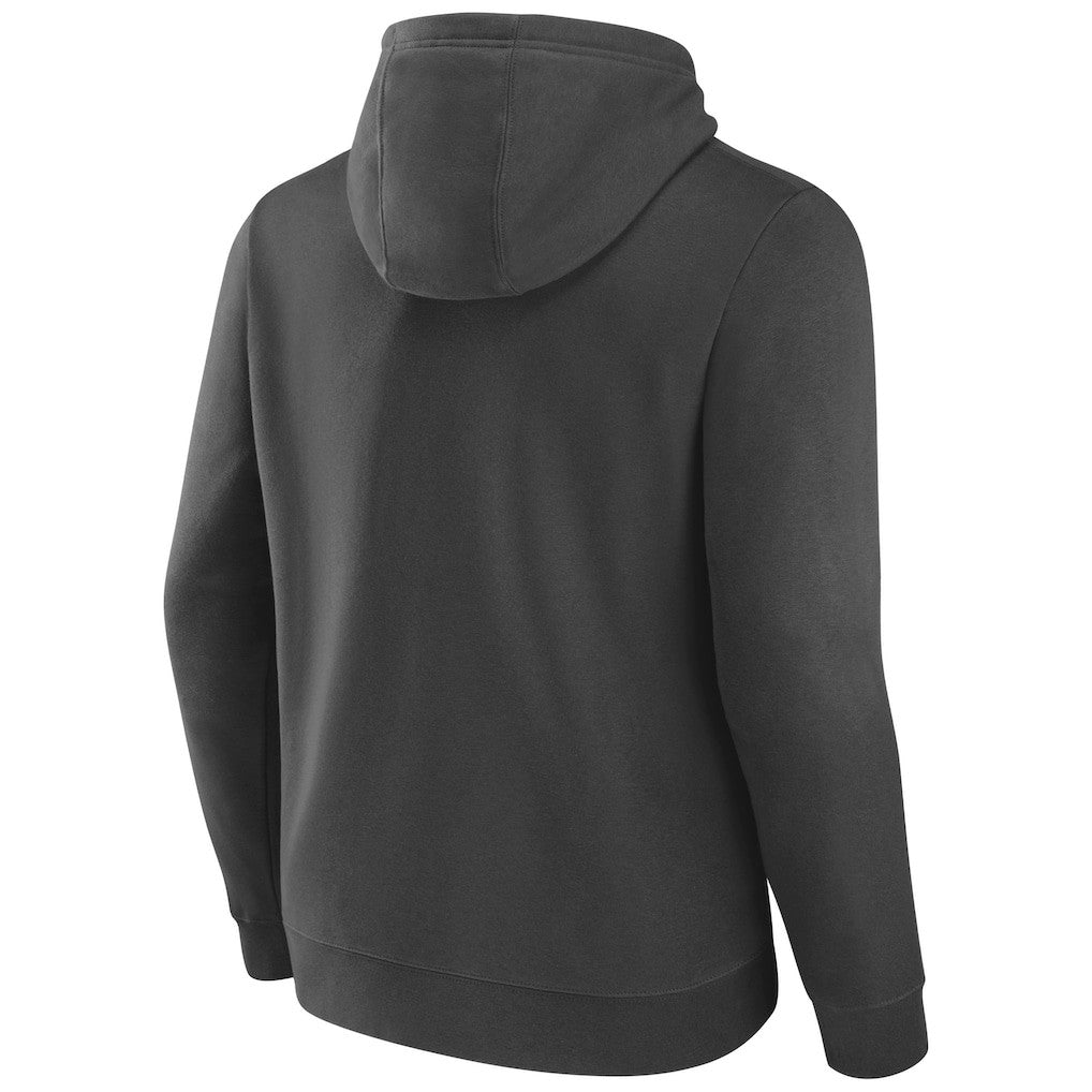 New England Patriots Super Bowl LX Big & Tall Game Plan Hoodie Charcoal - Fanatics