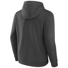 New England Patriots Super Bowl LX Big & Tall Game Plan Hoodie Charcoal - Fanatics