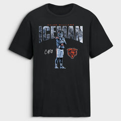 Caleb Williams Chicago Bears Iceman T-Shirt Black - NFL