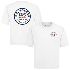 USMNT Levelwear Luxe Signature Knit Transit T-Shirts - White