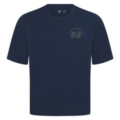 USMNT Levelwear Luxe Signature Knit Transit T-Shirts - Navy