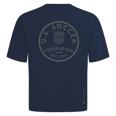 USMNT Levelwear Luxe Signature Knit Transit T-Shirts - Navy