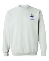 France National Team Vive La Fete Women's Impressions Artwork Sweatshirt - Gray