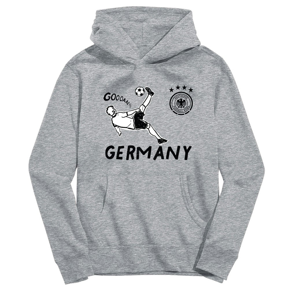 Germany National Team Vive La Fete Youth Chilena Style Hoodie - Gray