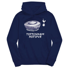 Tottenham Hotspur Vive La Fete Youth Stadium Style Hoodie - Navy