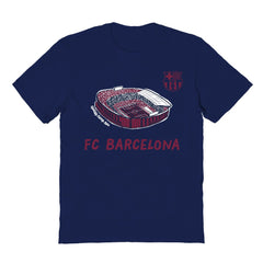 Barcelona Vive La Fete Youth Chilena Style T-Shirts - Navy