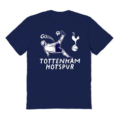 Tottenham Hotspur Vive La Fete Youth Chilena Style T-Shirts - Navy