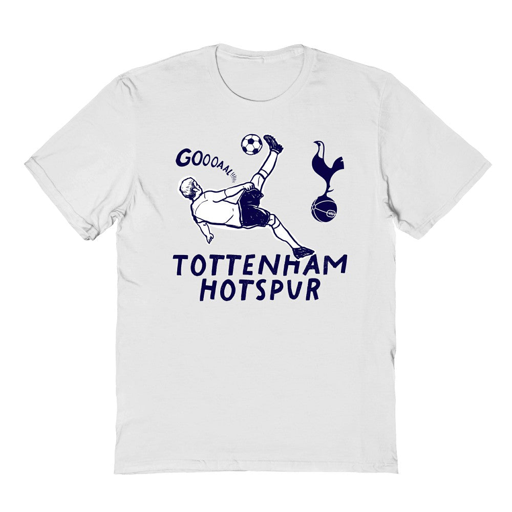 Tottenham Hotspur Vive La Fete Youth Chilena Style T-Shirts - White