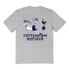 Tottenham Hotspur Vive La Fete Youth Chilena Style T-Shirts - Gray