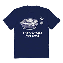 Tottenham Hotspur Vive La Fete Youth Chilena Style T-Shirts - Navy