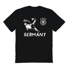 Germany National Team Vive La Fete Youth Chilena Style T-Shirts - Black