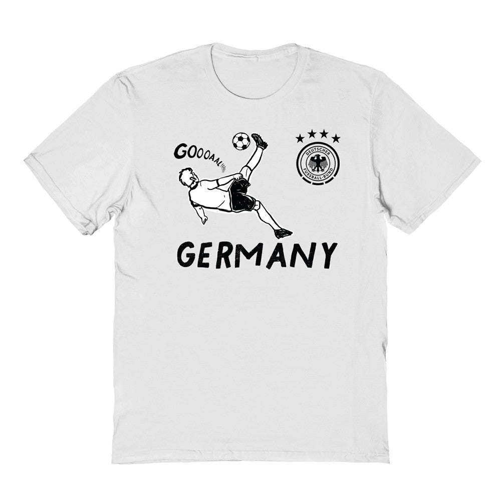 Germany National Team Vive La Fete Youth Chilena Style T-Shirts - White