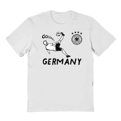 Germany National Team Vive La Fete Youth Chilena Style T-Shirts - White