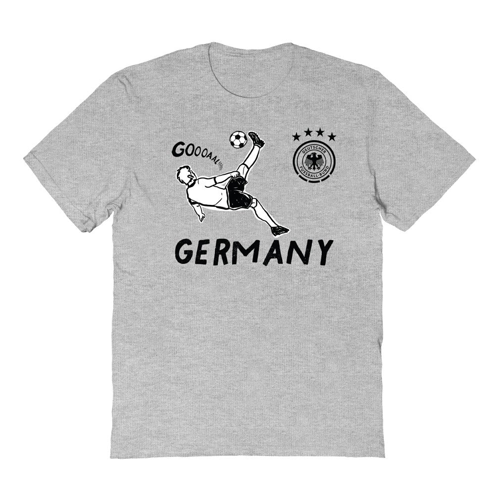 Germany National Team Vive La Fete Youth Chilena Style T-Shirts - Gray