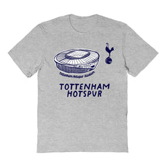 Tottenham Hotspur Vive La Fete Youth Chilena Style T-Shirts - Gray