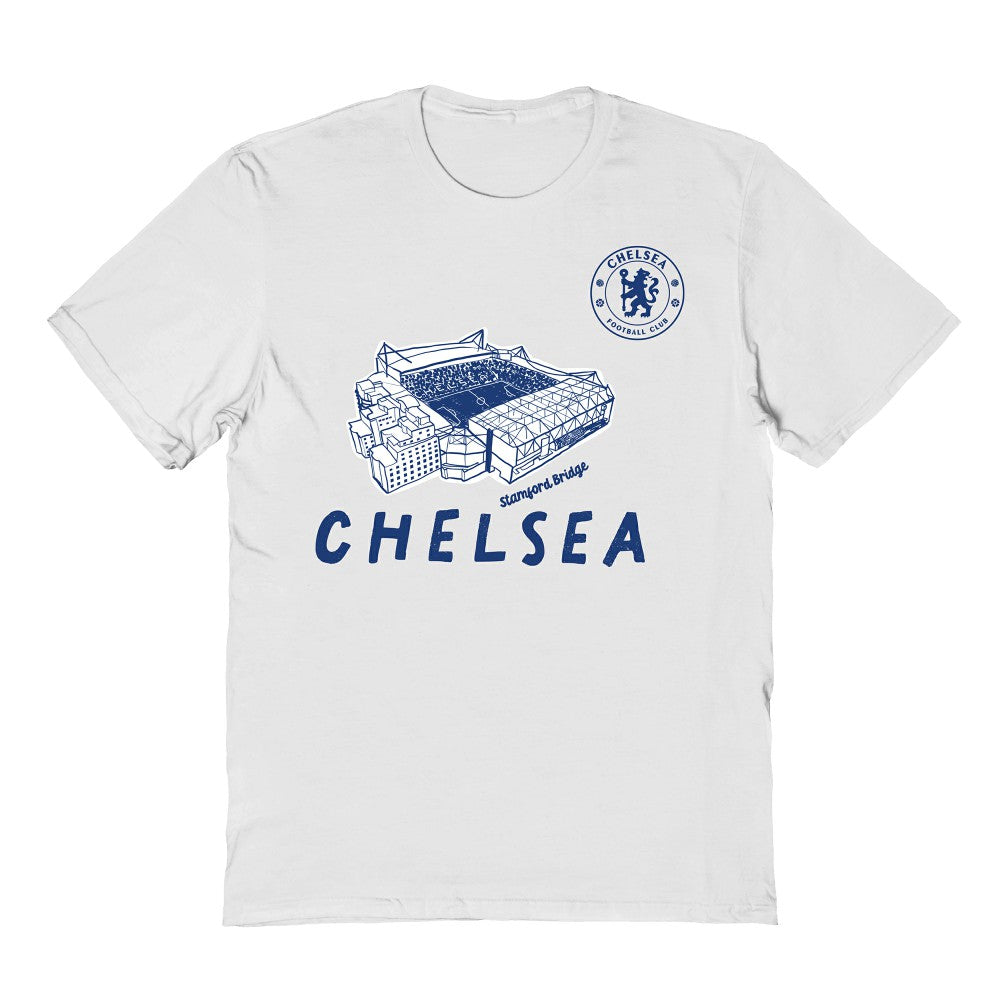 Chelsea Vive La Fete Youth Chilena Style T-Shirts - White