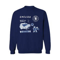 Chelsea Vive La Fete Women's Impressions Icons Sweatshirt - Navy
