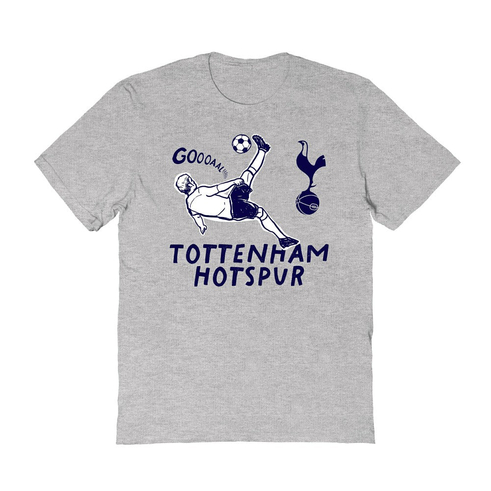 Tottenham Hotspur Vive La Fete Women's Chilena Style T-Shirts - Gray