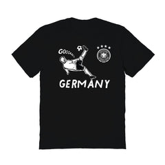 Germany National Team Vive La Fete Women's Chilena Style T-Shirts - Black