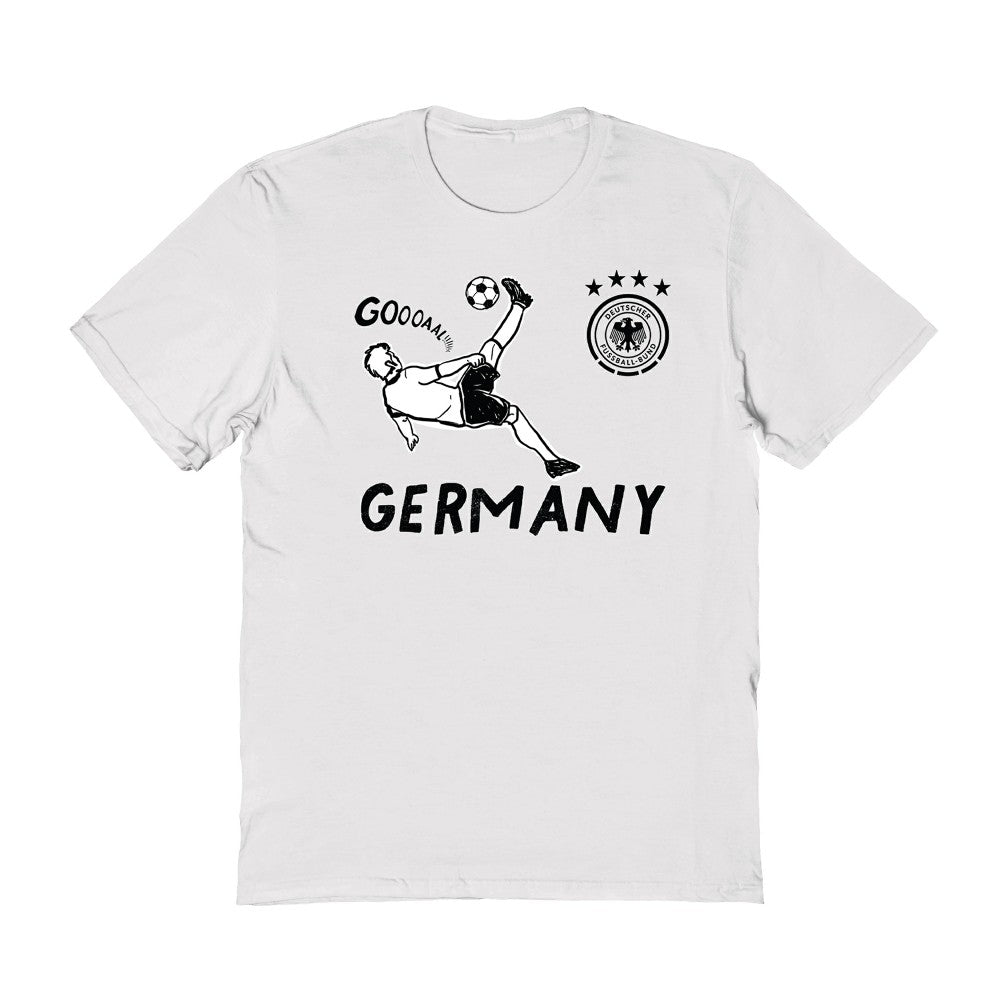Germany National Team Vive La Fete Women's Chilena Style T-Shirts - White