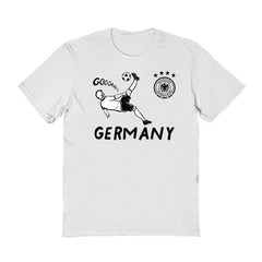 Germany National Team Vive La Fete Women's Chilena Style T-Shirts - White