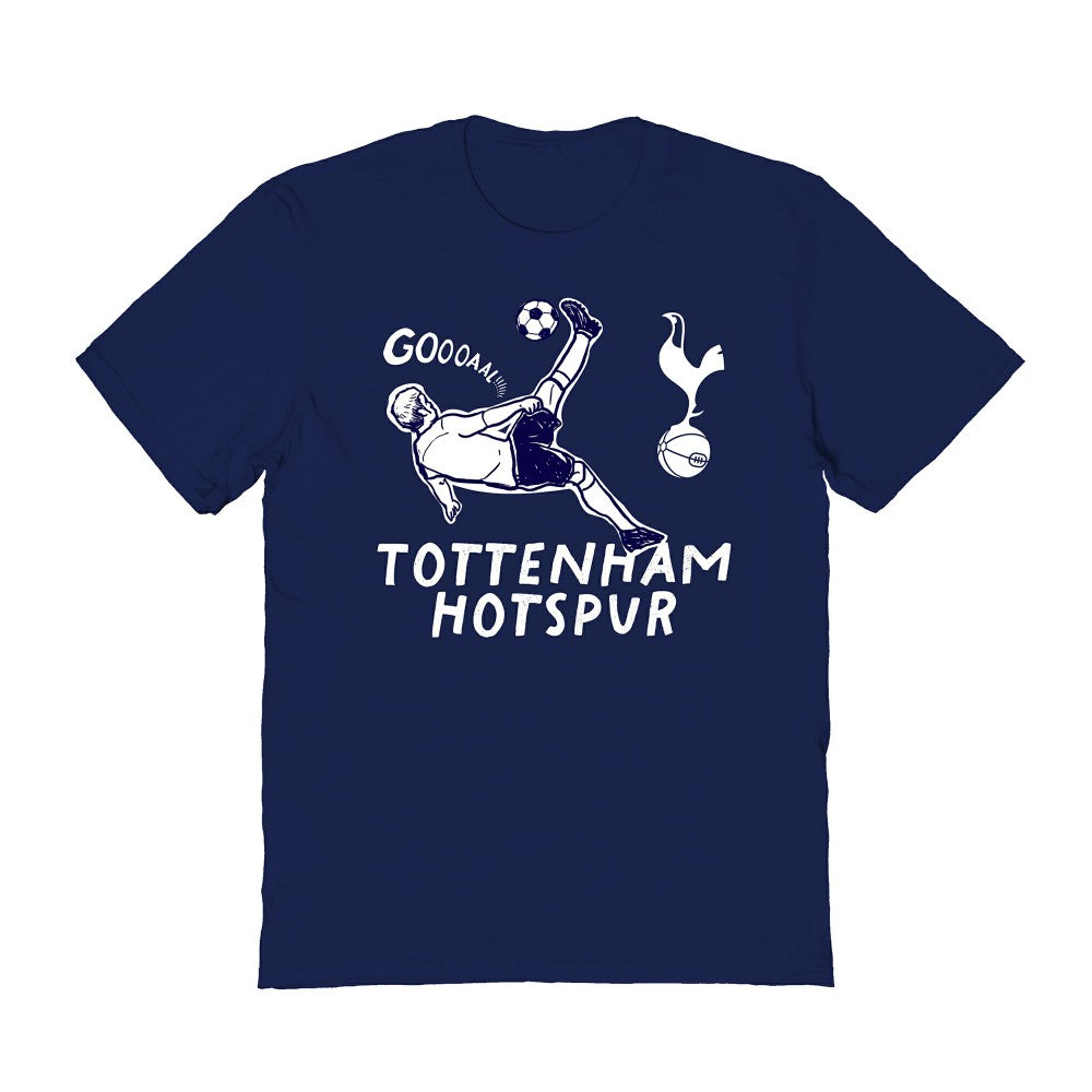 Tottenham Hotspur Vive La Fete Women's Chilena Style T-Shirts - Navy