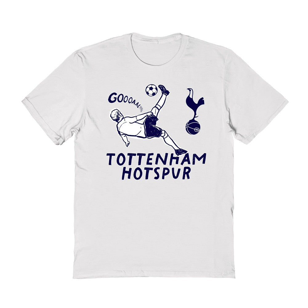 Tottenham Hotspur Vive La Fete Women's Chilena Style T-Shirts - White